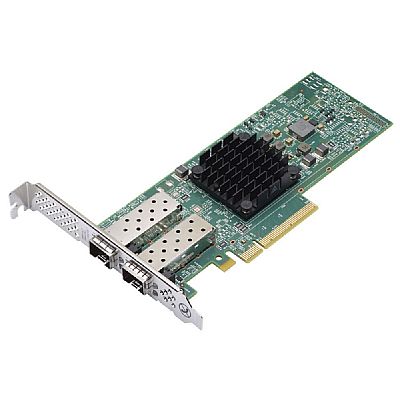 Placa de rede Dell Broadcom 57402 10Gb/s SFP 2 portas PCIe v3.0 x8...