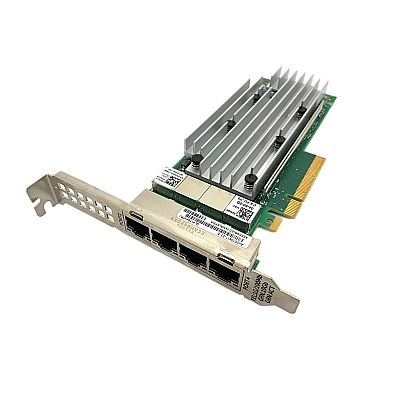 Placa de rede QLogic 41164 10Gb/s 4 Portas RJ45 PCIe x8